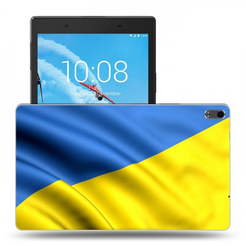 Дизайнерский силиконовый чехол для Lenovo Tab 4 8 Plus флаг Украины