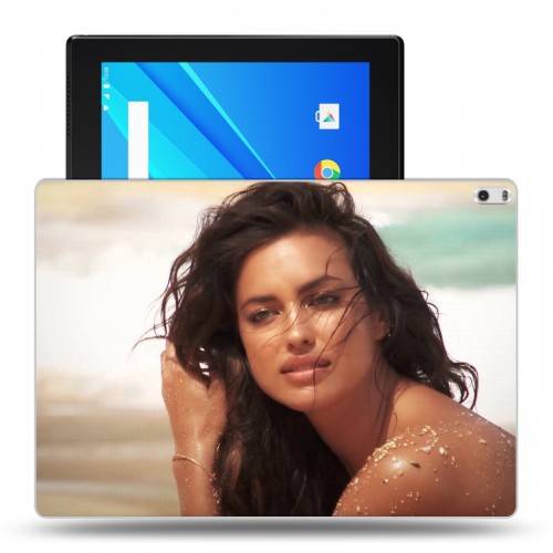 Дизайнерский силиконовый чехол для Lenovo Tab 4 10 Plus Ирина Шейк