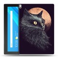 Дизайнерский силиконовый чехол для Lenovo Tab 4 10 Plus Мистические кошки
