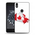 Дизайнерский силиконовый чехол для BQ Aquaris X5 Plus Флаг Канады