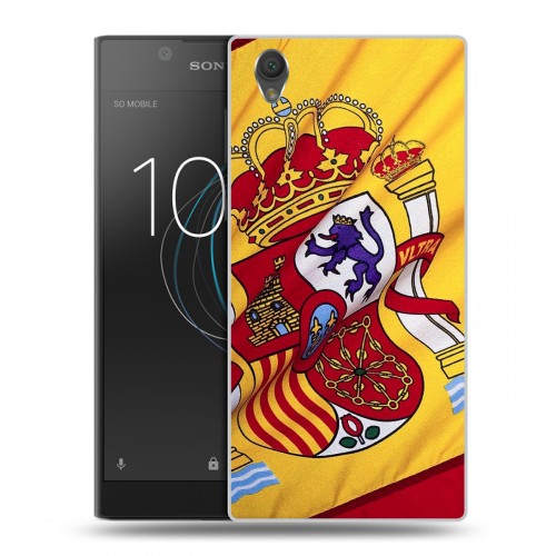 Дизайнерский пластиковый чехол для Sony Xperia L1 Флаг Испании
