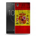 Дизайнерский пластиковый чехол для Sony Xperia L1 Флаг Испании