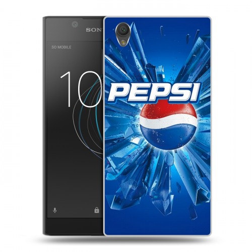 Дизайнерский пластиковый чехол для Sony Xperia L1 Pepsi