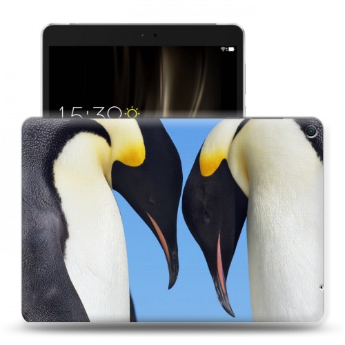 Дизайнерский силиконовый чехол для Asus ZenPad 3S 10 LTE Пингвины