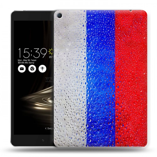 Дизайнерский силиконовый чехол для Asus ZenPad 3S 10 LTE Российский флаг