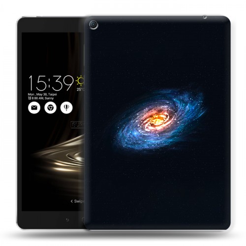 Дизайнерский силиконовый чехол для Asus ZenPad 3S 10 LTE Галактика