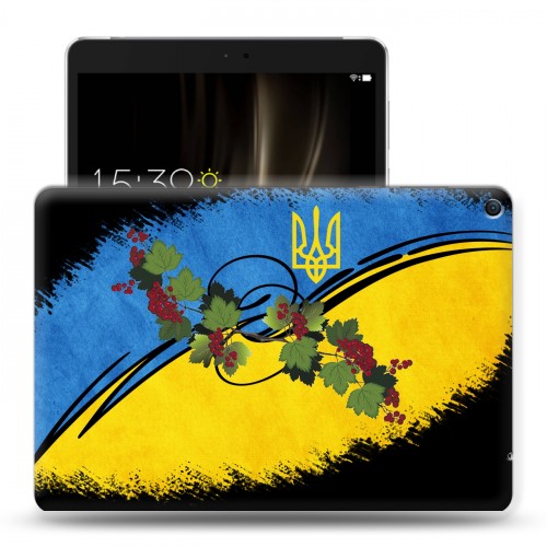 Дизайнерский силиконовый чехол для Asus ZenPad 3S 10 LTE флаг Украины