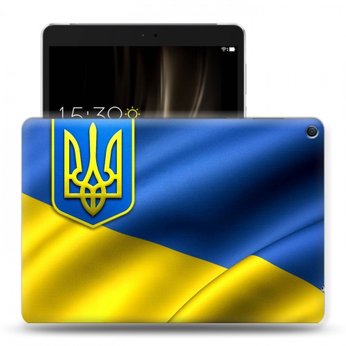 Дизайнерский силиконовый чехол для Asus ZenPad 3S 10 LTE флаг Украины