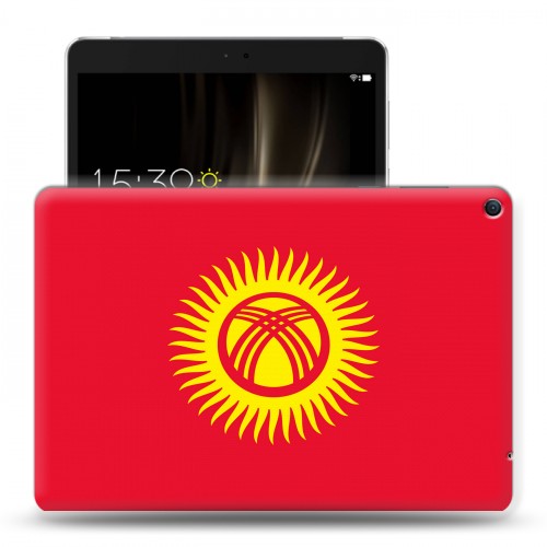 Дизайнерский силиконовый чехол для Asus ZenPad 3S 10 LTE флаг Киргизии