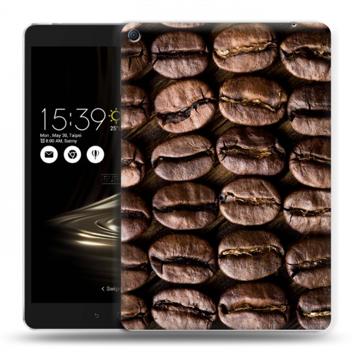 Дизайнерский силиконовый чехол для Asus ZenPad 3S 10 LTE кофе