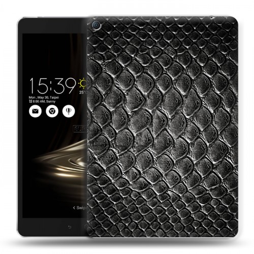 Дизайнерский силиконовый чехол для Asus ZenPad 3S 10 LTE Кожа змеи