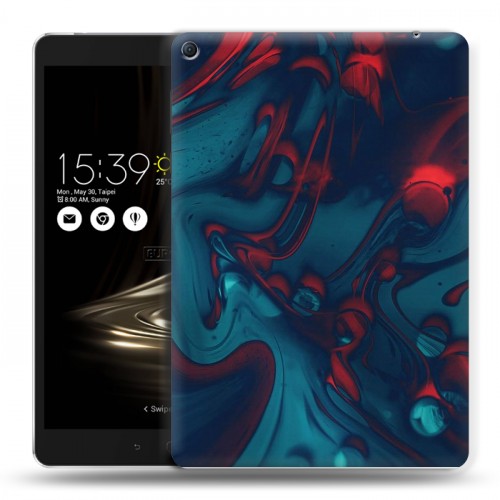 Дизайнерский силиконовый чехол для Asus ZenPad 3S 10 LTE Размытые краски