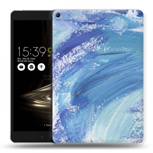 Дизайнерский силиконовый чехол для Asus ZenPad 3S 10 LTE Мазки краски