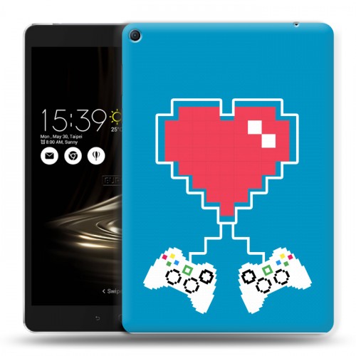 Дизайнерский силиконовый чехол для Asus ZenPad 3S 10 LTE День Святого Валентина