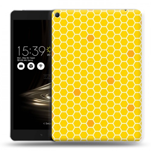 Дизайнерский силиконовый чехол для Asus ZenPad 3S 10 LTE Пчелиные узоры