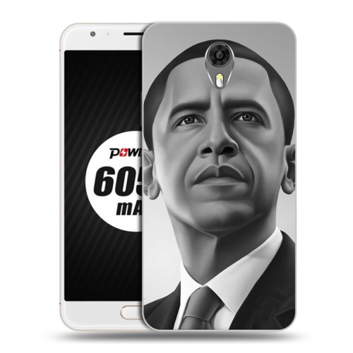Дизайнерский пластиковый чехол для Ulefone Power 2 Барак Обама