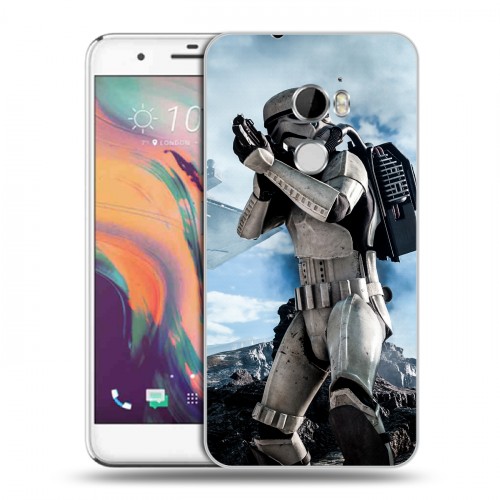 Дизайнерский пластиковый чехол для HTC One X10 Star Wars Battlefront