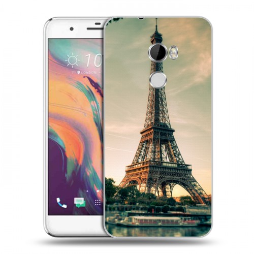 Дизайнерский пластиковый чехол для HTC One X10 Париж