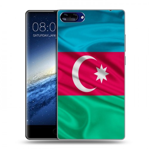 Дизайнерский силиконовый чехол для Doogee Mix Флаг Азербайджана