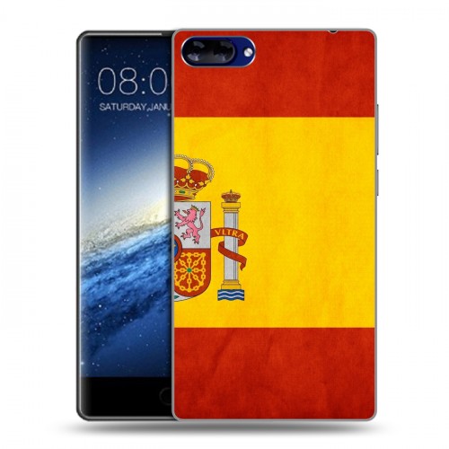 Дизайнерский силиконовый чехол для Doogee Mix Флаг Испании