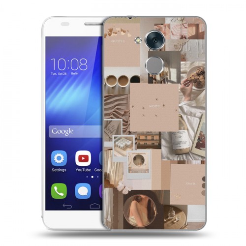 Дизайнерский пластиковый чехол для Huawei Honor 6C Коллаж