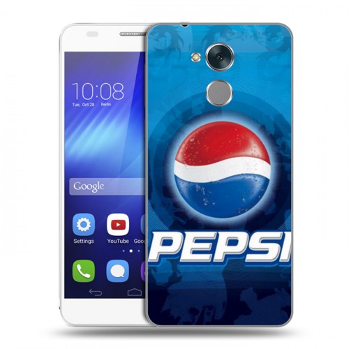 Дизайнерский пластиковый чехол для Huawei Honor 6C Pepsi