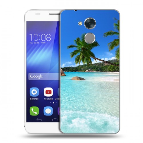 Дизайнерский пластиковый чехол для Huawei Honor 6C Пляж