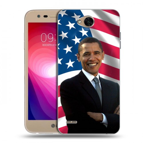 Дизайнерский пластиковый чехол для LG X Power 2 Барак Обама