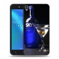 Дизайнерский силиконовый чехол для Asus ZenFone Live Skyy Vodka
