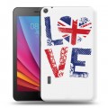 Дизайнерский силиконовый чехол для Huawei MediaPad T3 7 British love