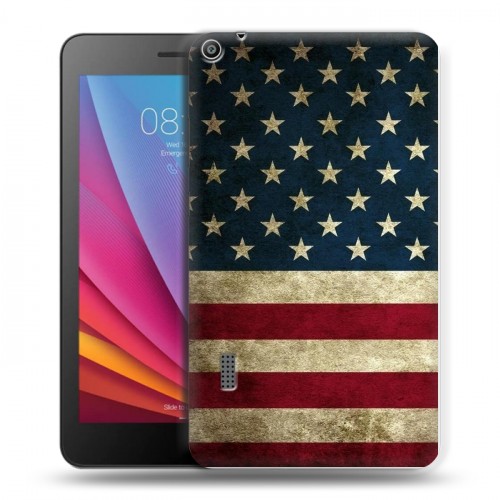 Дизайнерский силиконовый чехол для Huawei MediaPad T3 7 Флаг США
