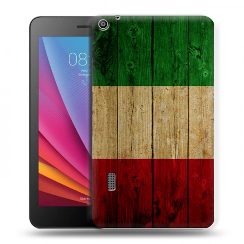 Дизайнерский силиконовый чехол для Huawei MediaPad T3 7 Флаг Италии