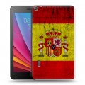 Дизайнерский силиконовый чехол для Huawei MediaPad T3 7 Флаг Испании