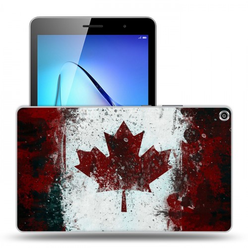 Дизайнерский силиконовый чехол для Huawei MediaPad T3 8 флаг канады