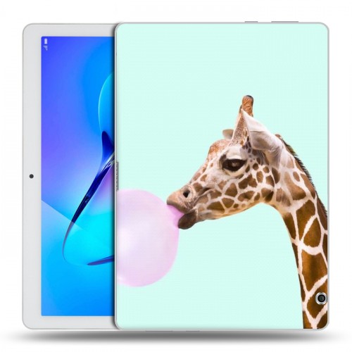 Дизайнерский силиконовый чехол для Huawei MediaPad T3 10 Мятные звери