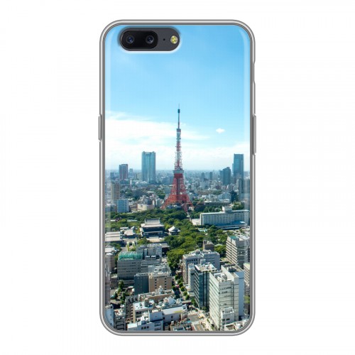 Дизайнерский пластиковый чехол для OnePlus 5 Токио