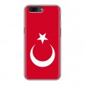 Дизайнерский пластиковый чехол для OnePlus 5 Флаг Турции