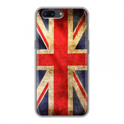 Дизайнерский пластиковый чехол для OnePlus 5 Флаг Британии