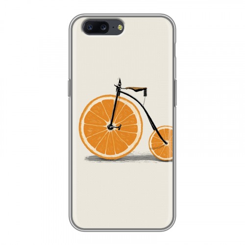 Дизайнерский пластиковый чехол для OnePlus 5 Апельсины