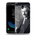 Дизайнерский пластиковый чехол для Samsung Galaxy J5 (2017) Альберт Эйнштейн