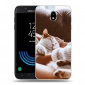 Дизайнерский пластиковый чехол для Samsung Galaxy J5 (2017) Коты