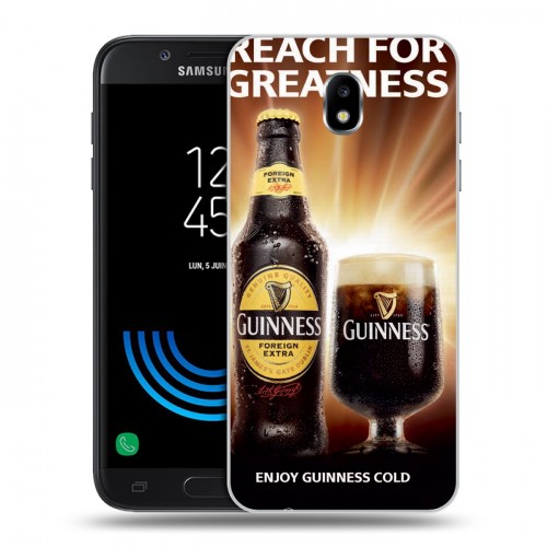 Дизайнерский пластиковый чехол для Samsung Galaxy J5 (2017) Guinness