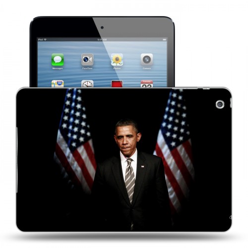 Дизайнерский пластиковый чехол для Ipad Mini Барак Обама