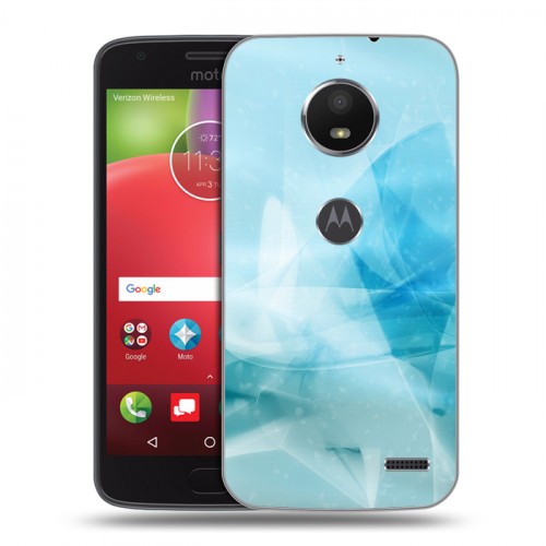 Дизайнерский пластиковый чехол для Motorola Moto E4 Абстракции Сияние