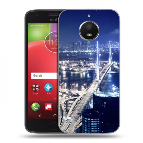 Дизайнерский силиконовый чехол для Motorola Moto E4 Plus Гонконг