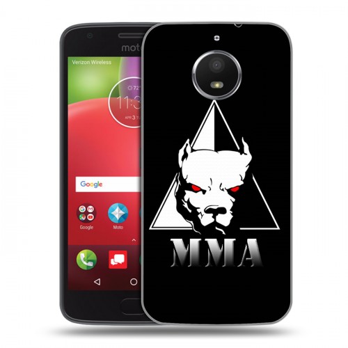 Дизайнерский силиконовый чехол для Motorola Moto E4 Plus ММА