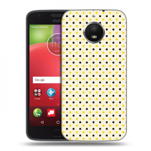 Дизайнерский силиконовый чехол для Motorola Moto E4 Plus Пчелиные узоры
