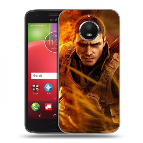 Дизайнерский силиконовый чехол для Motorola Moto E4 Plus Far cry