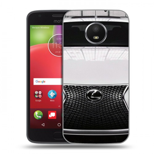 Дизайнерский силиконовый чехол для Motorola Moto E4 Plus Lexus