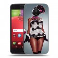 Дизайнерский силиконовый чехол для Motorola Moto E4 Plus Ники Минаж